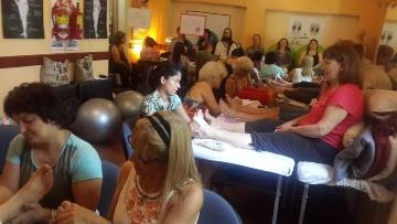 Hacer clic para ampliar Reflexología para todos. Taller a la gorra (pagas lo que podes) Tema del mes: Lectura de Pies