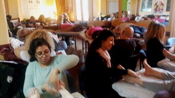 Hacer clic para ampliar Taller a la gorra. Reflexología para todos. Tema del mes problemas de concentración